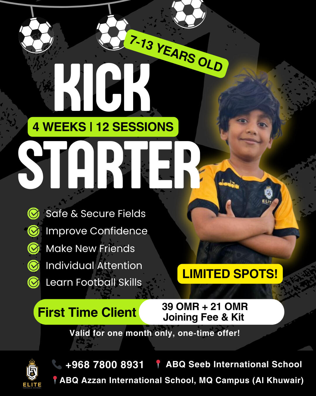 ABQ Al Seeb EFA Kick Starter Deal